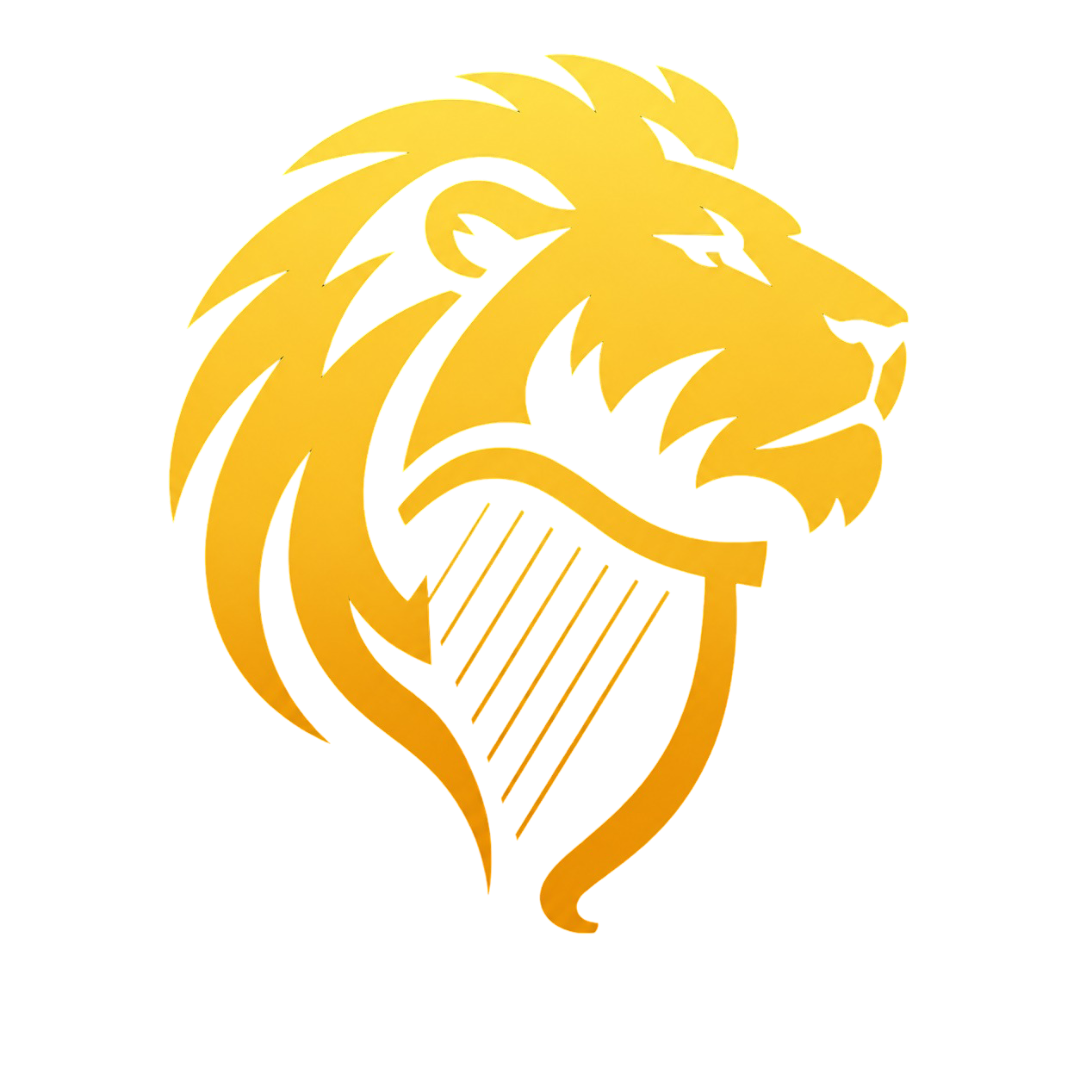 Pi Omicron lion logo